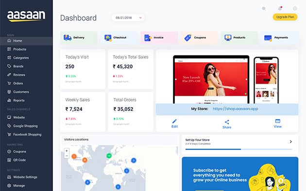 aasaan-dashboard